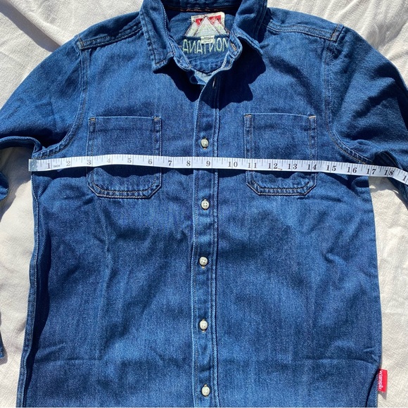Wrangler “Montana” Denim Shirt - Picture 6 of 11